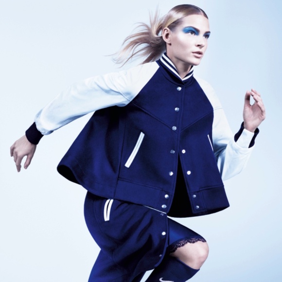 2015 Nike Lab x Sacai Destroyer Wool Skirt - Navy/Black - Small - Picture 6 of 6